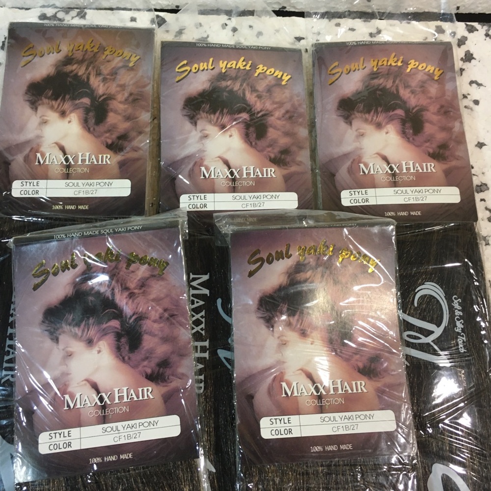 SOUL YAKI PONY HAIR BUNDLE 5 PC.LOT
